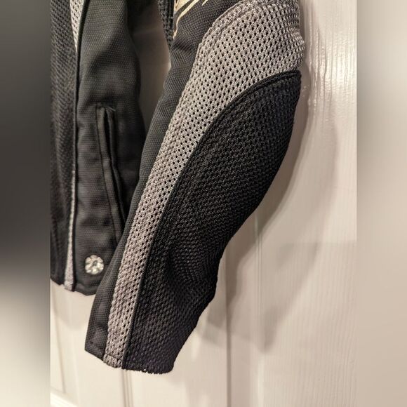 JOE ROCKET Cleo MESH Lightweight MOTORCYCLE Black Jacket Womens XS Liner & Pads - Picture 7 of 16